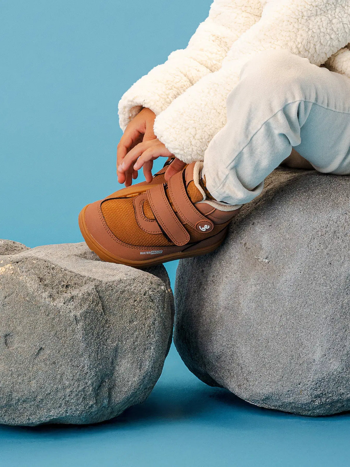 Kids winter barefoot boots Be Lenka Zippu Preschool - All Brown - BarefootHub - UK Barefoot Shoes