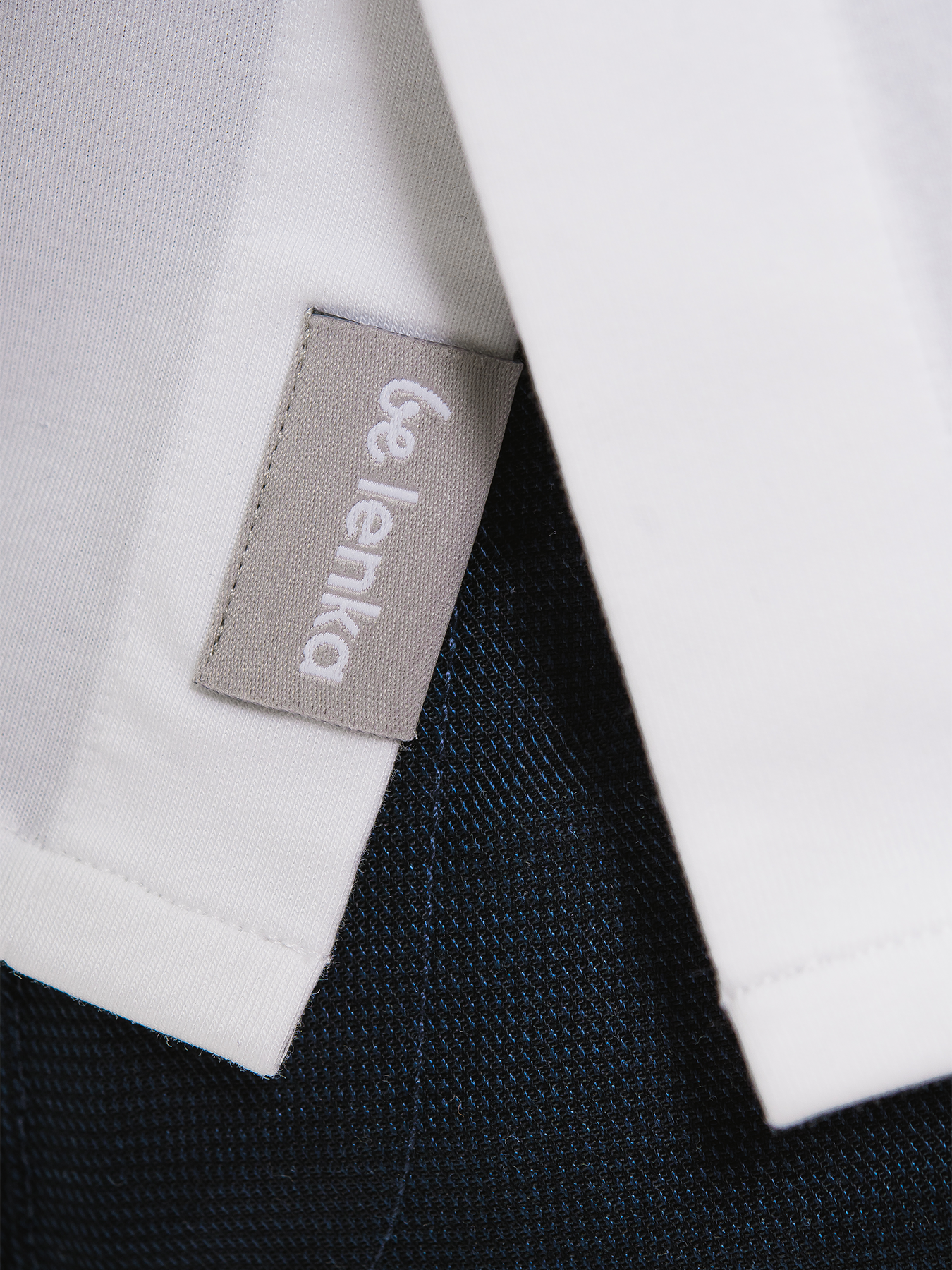 Herrenhemd Slim Be Lenka Essentials - Weiß