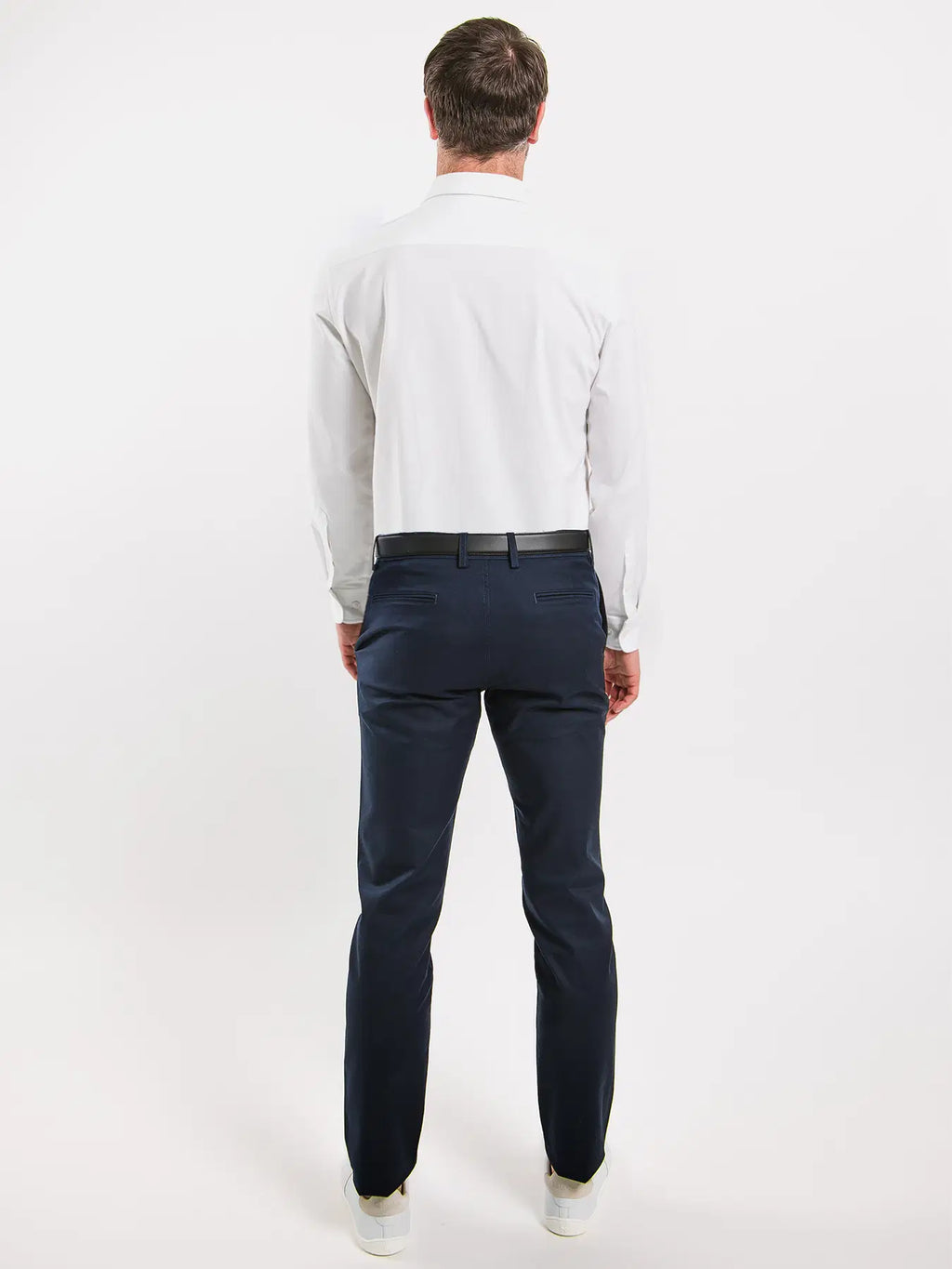 Herrenhemd Slim Be Lenka Essentials - Weiß