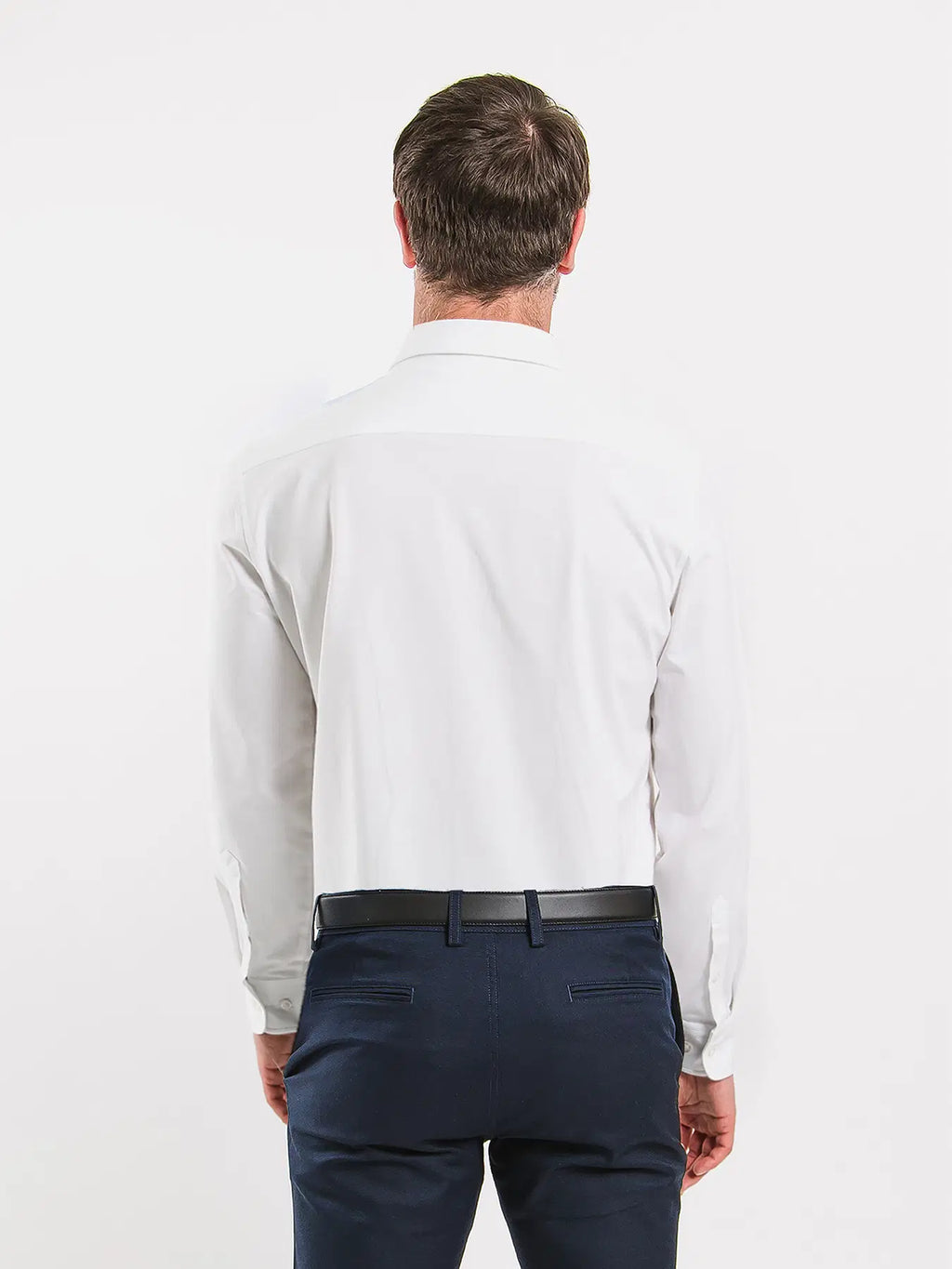 Herrenhemd Slim Be Lenka Essentials - Weiß