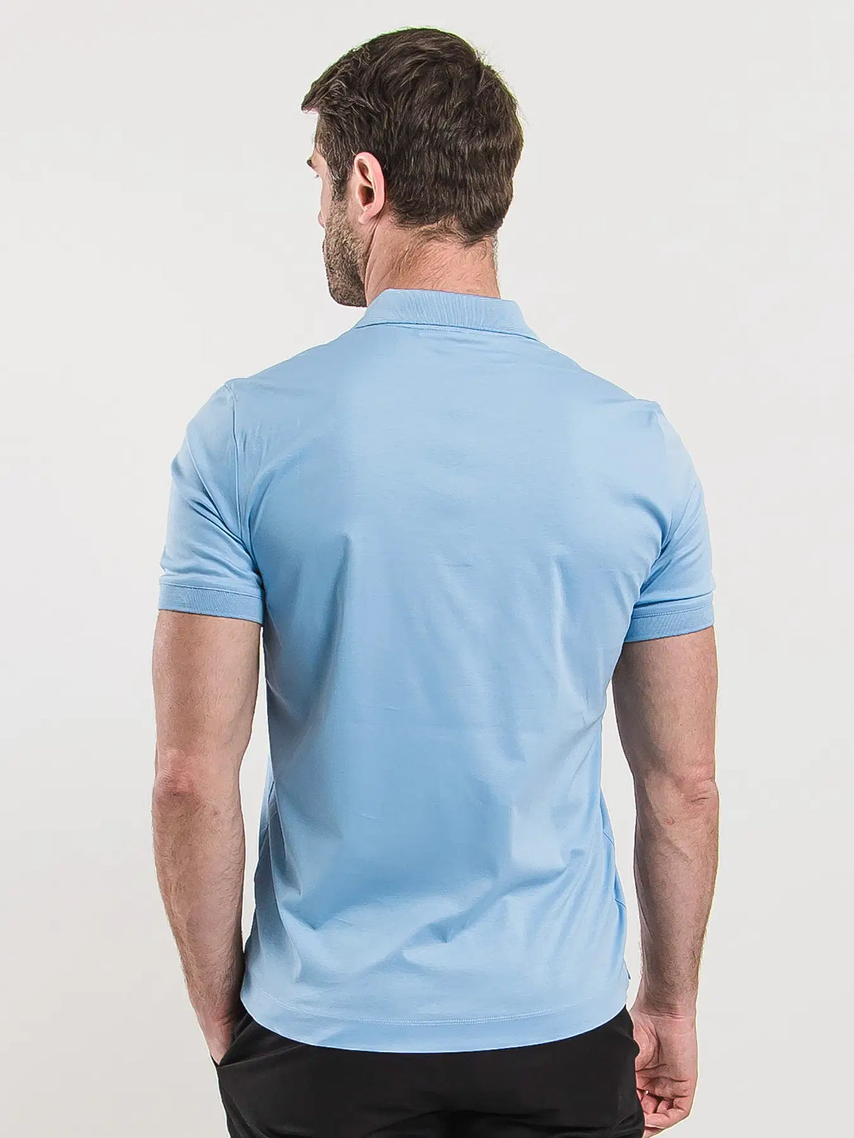 Herren-Polohemd Be Lenka Essentials - Himmelblau
