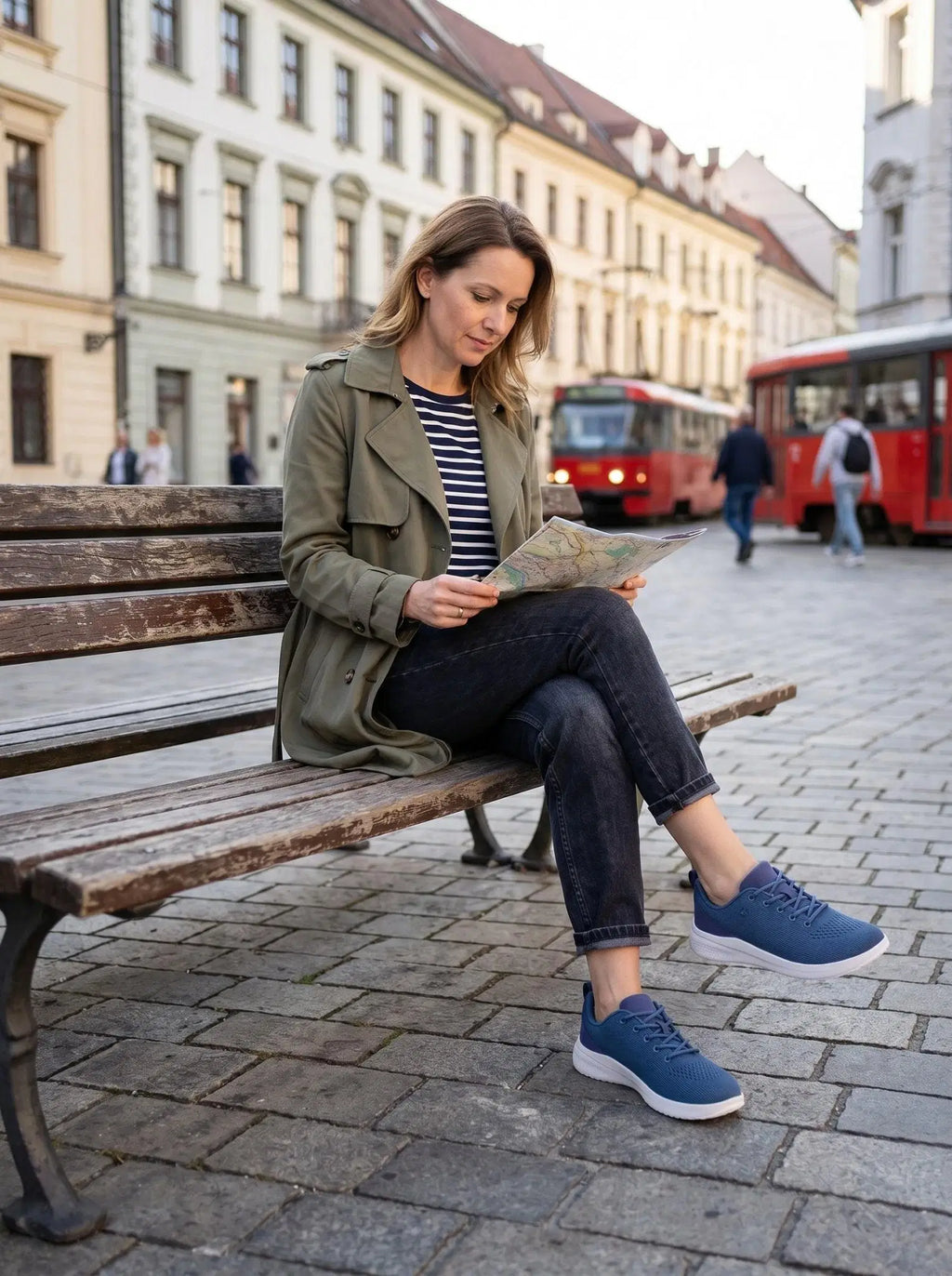 Recovery Sneakers Be Lenka Aerra - Navy - BarefootHub - UK Barefoot Shoes