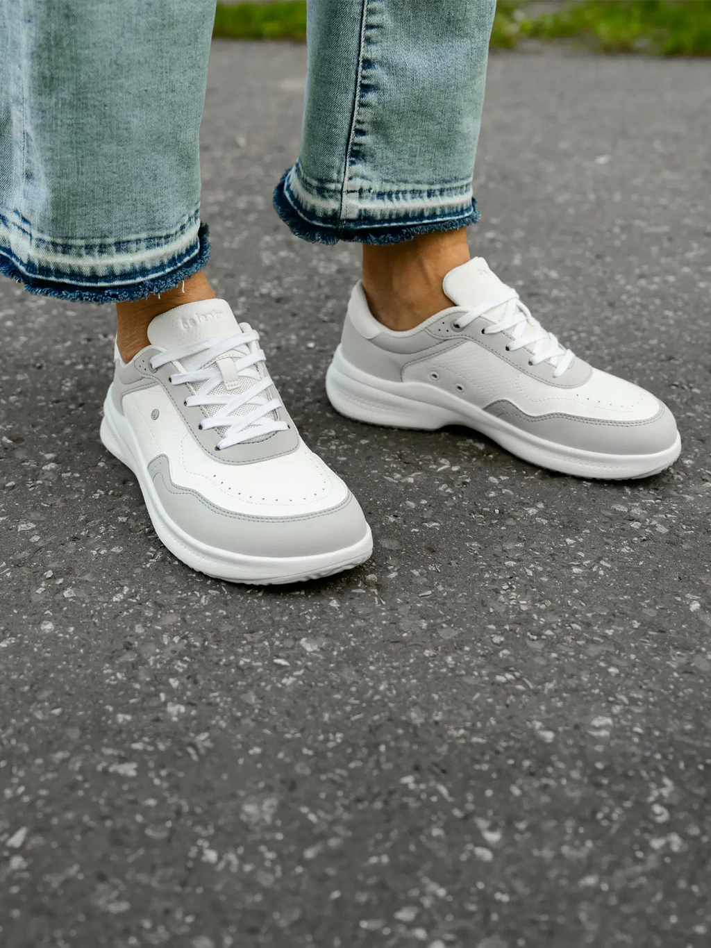 Recovery Shoes Be Lenka Sydney - White & Light Grey