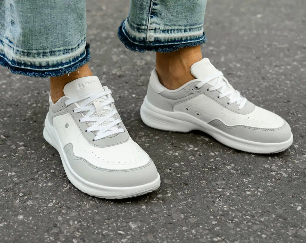Recovery Shoes Be Lenka Sydney - White & Light Grey