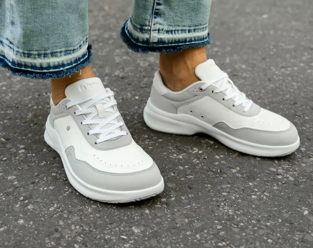 Recovery Shoes Be Lenka Sydney - White & Light Grey