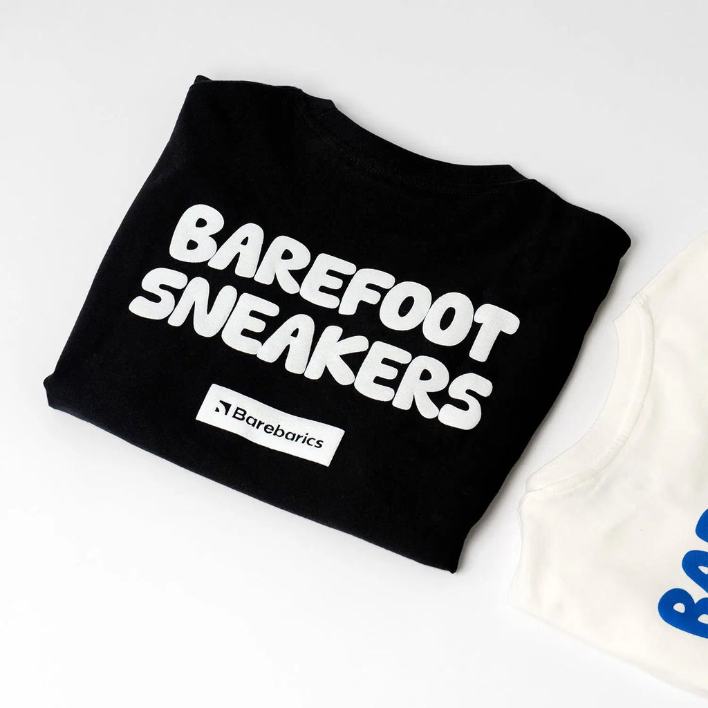 Unisex T-shirt Barebarics BoldTee - Black - BarefootHub - UK Barefoot Shoes