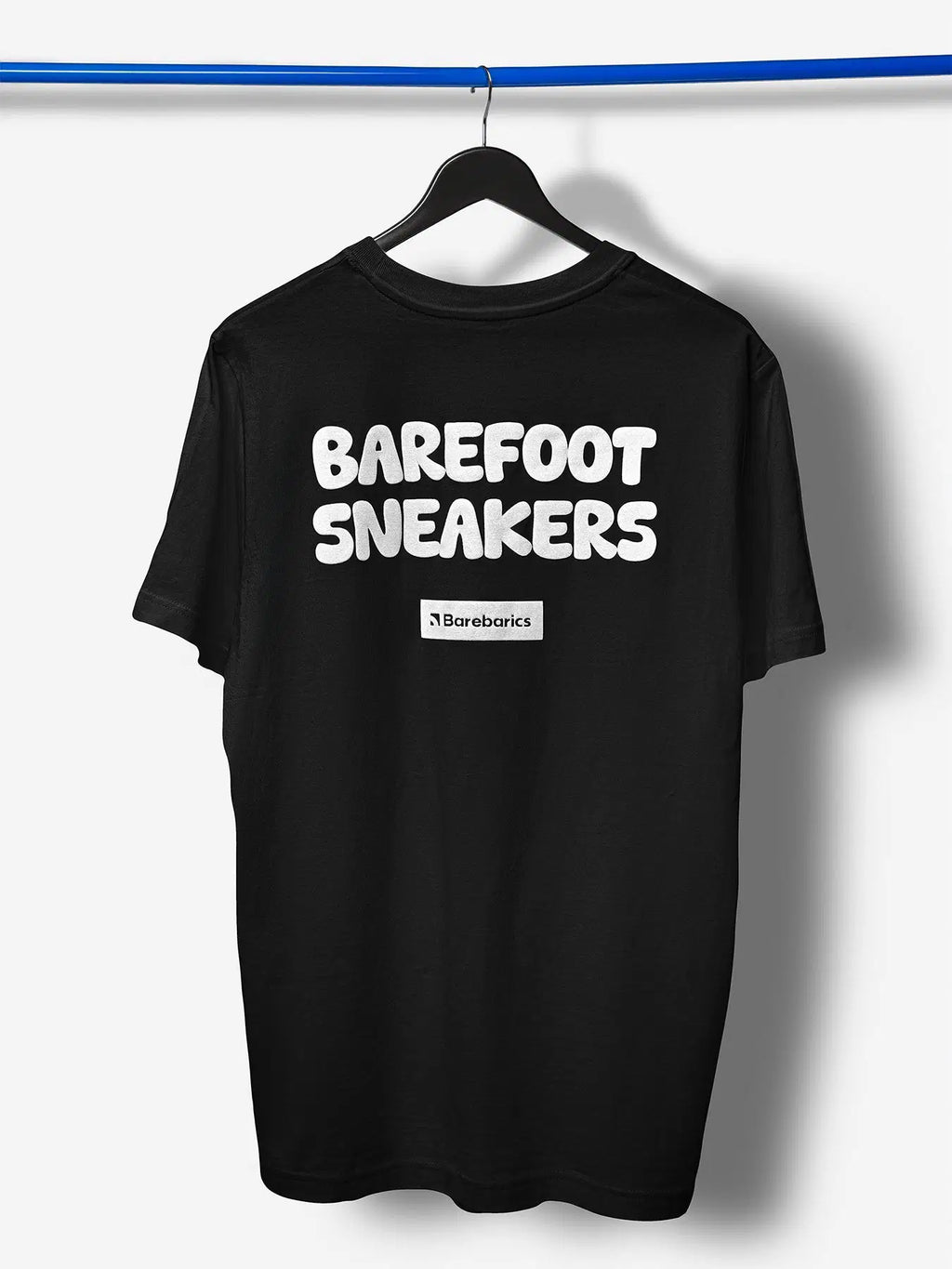 Unisex T-shirt Barebarics BoldTee - Black - BarefootHub - UK Barefoot Shoes