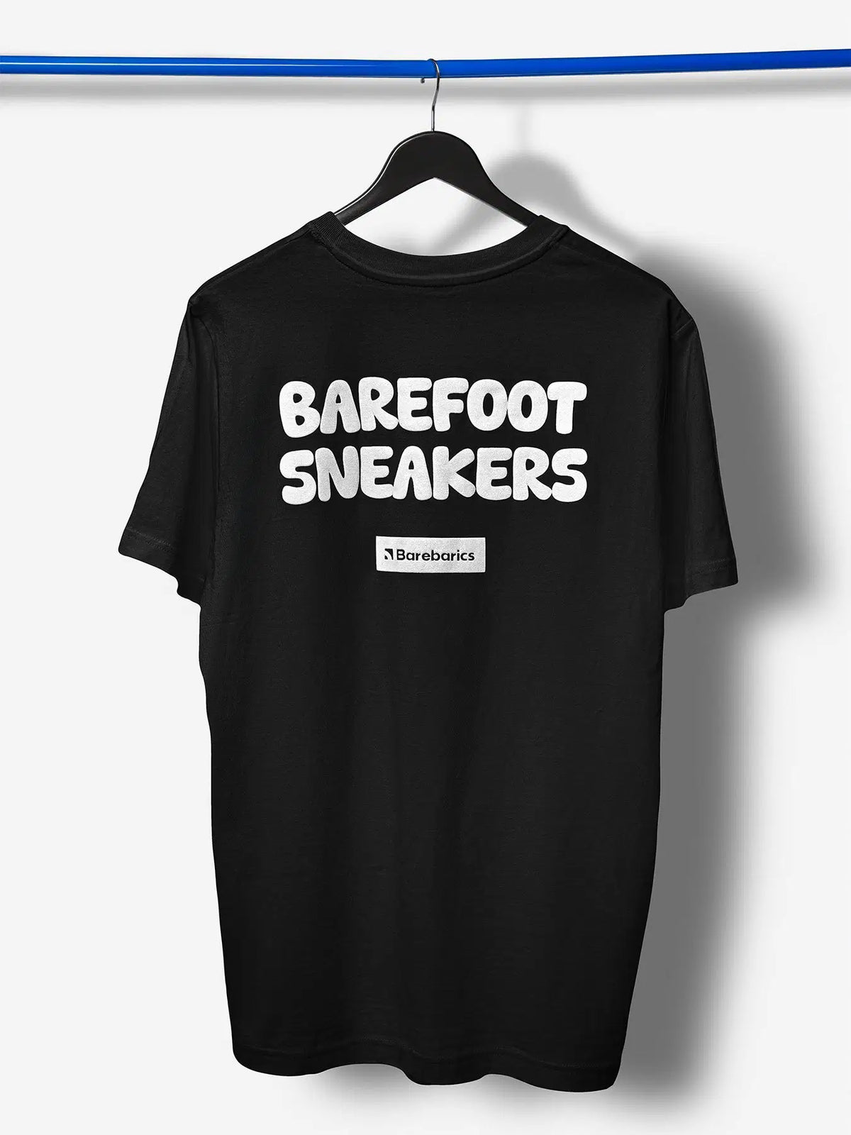 Unisex T-shirt Barebarics BoldTee - Black - BarefootHub - UK Barefoot Shoes