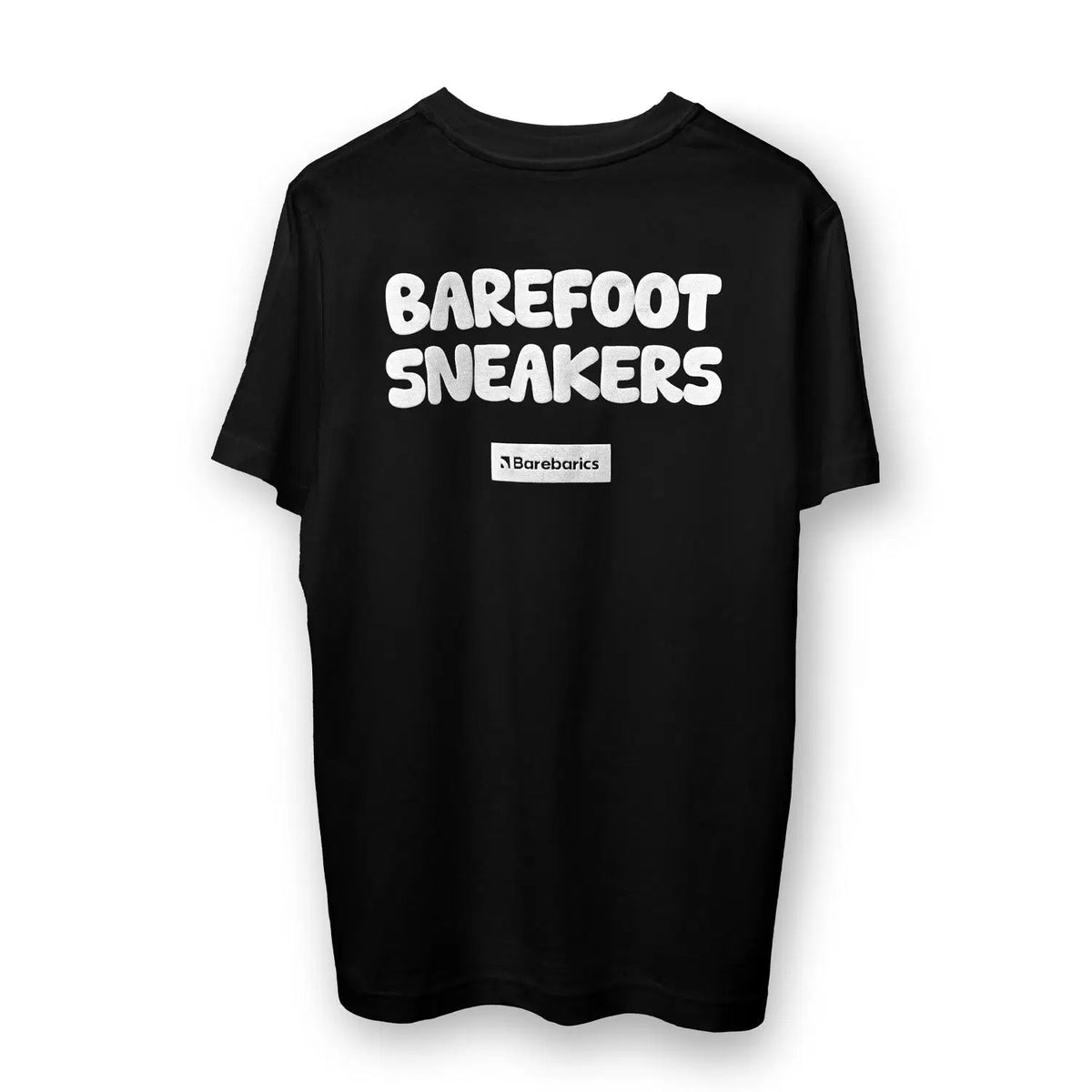 Unisex T-shirt Barebarics BoldTee - Black - BarefootHub - UK Barefoot Shoes
