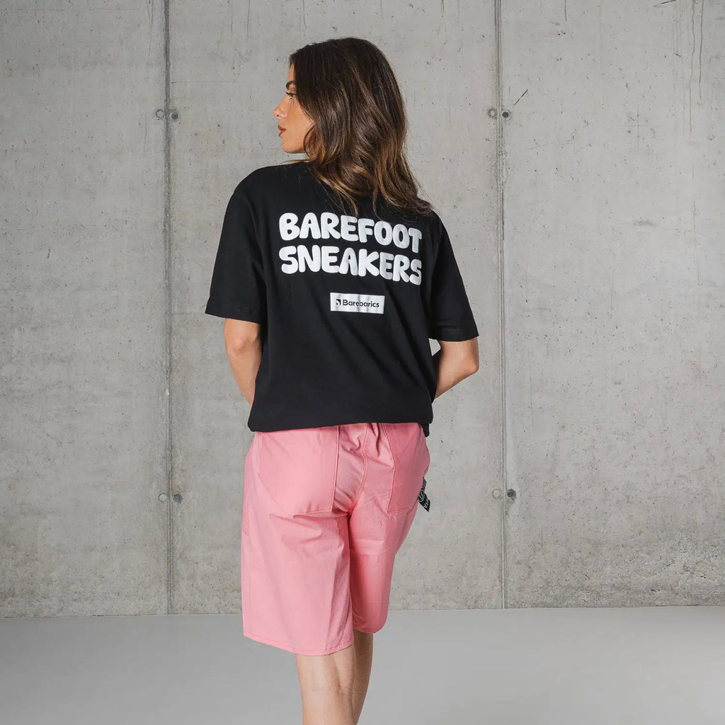 Unisex T-shirt Barebarics BoldTee - Black - BarefootHub - UK Barefoot Shoes