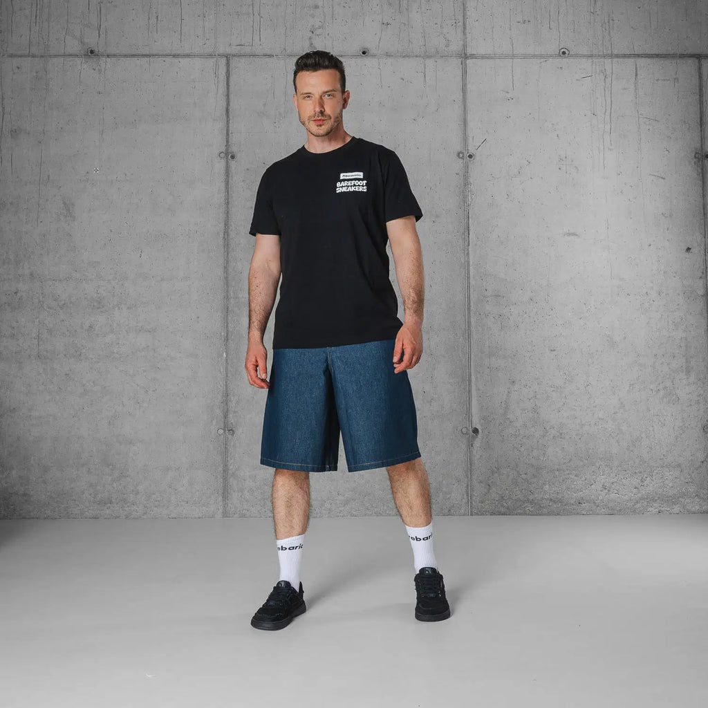 Unisex T-shirt Barebarics BoldTee - Black - BarefootHub - UK Barefoot Shoes