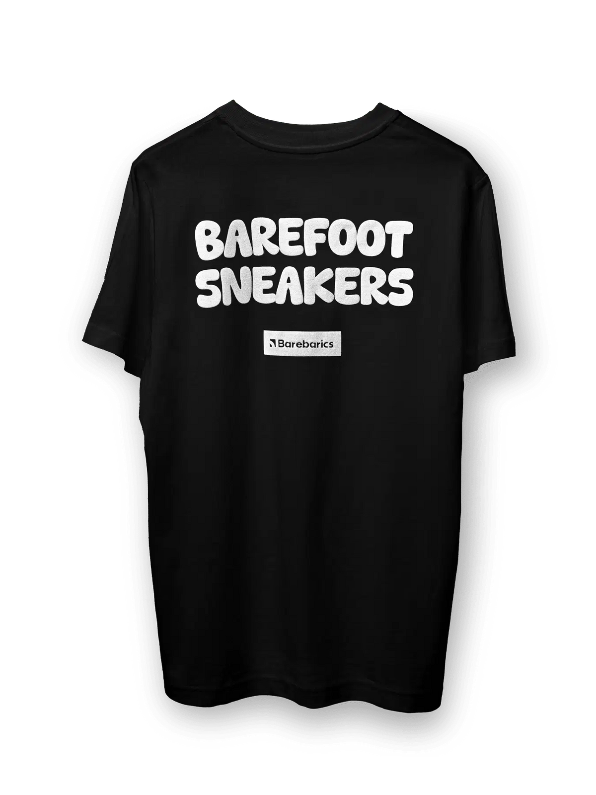 Unisex T-shirt Barebarics BoldTee - Black - BarefootHub - UK Barefoot Shoes