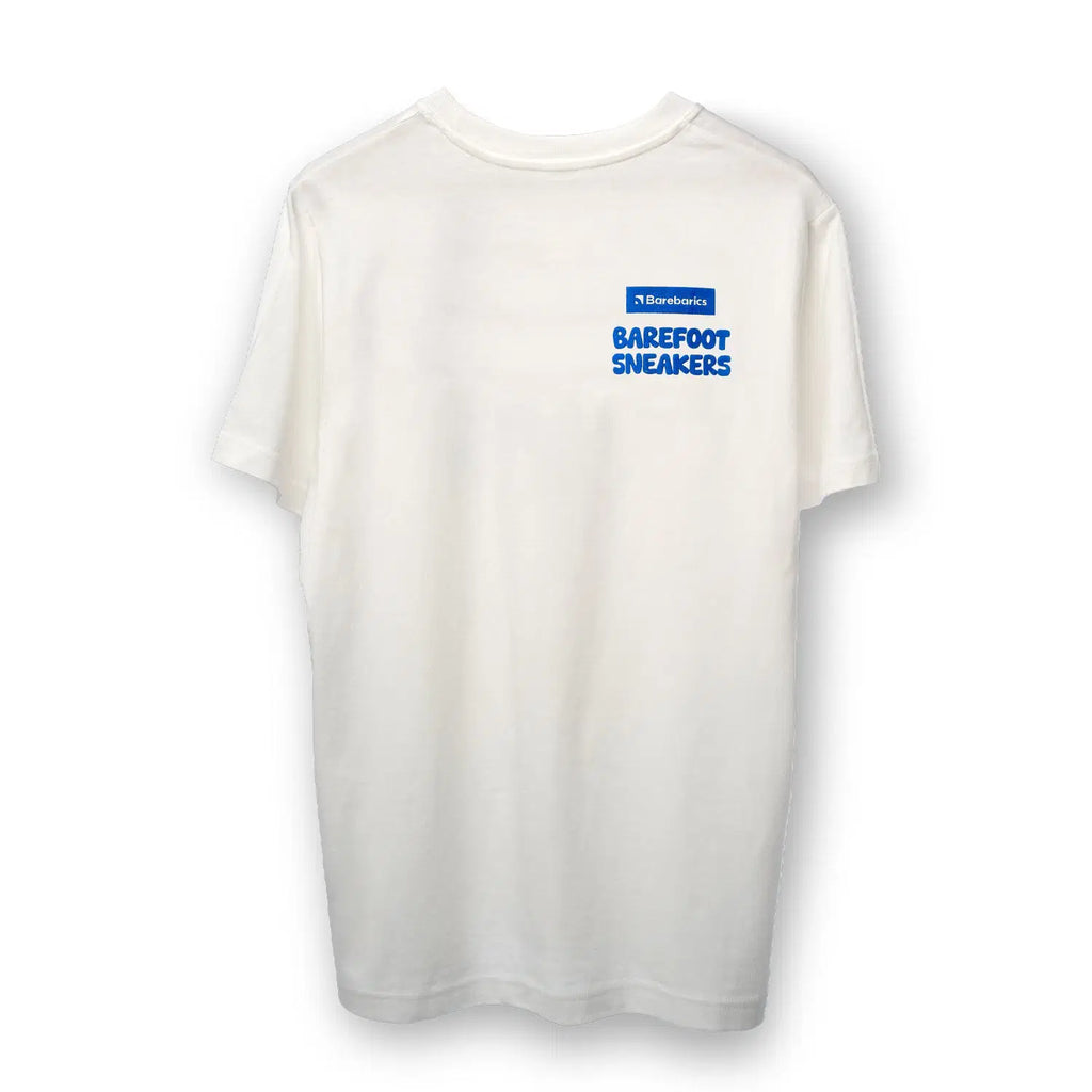 Unisex T-shirt Barebarics BoldTee - Off - White - BarefootHub - UK Barefoot Shoes