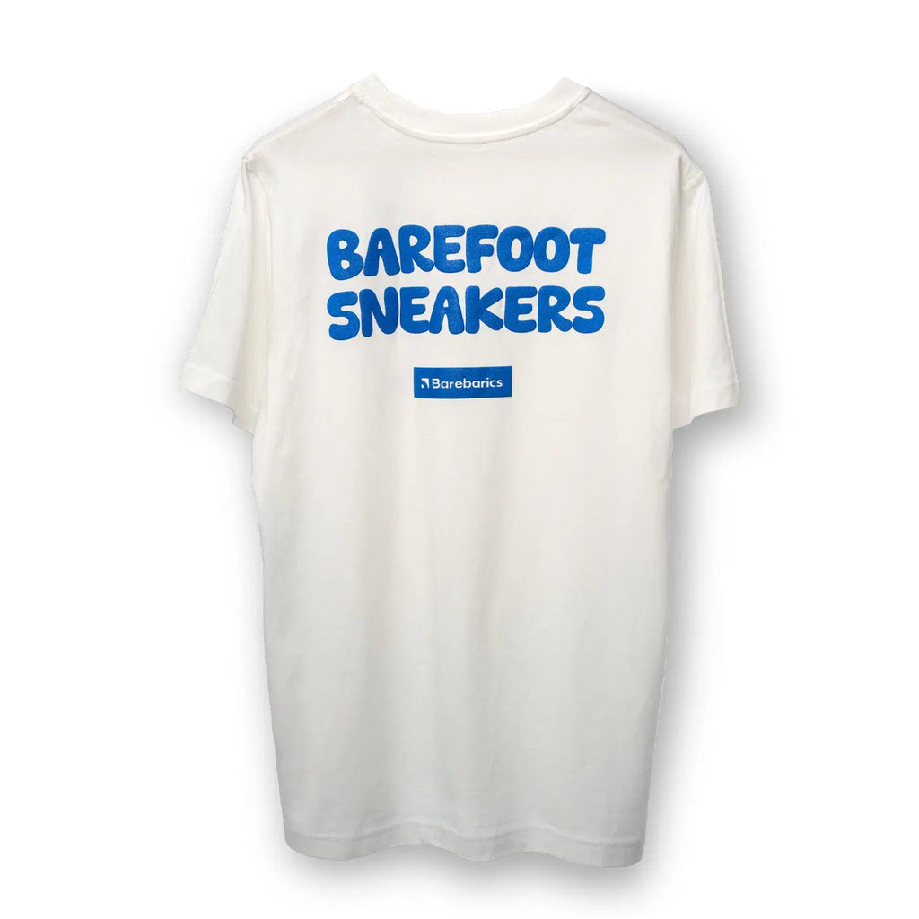 Unisex T-shirt Barebarics BoldTee - Off - White - BarefootHub - UK Barefoot Shoes