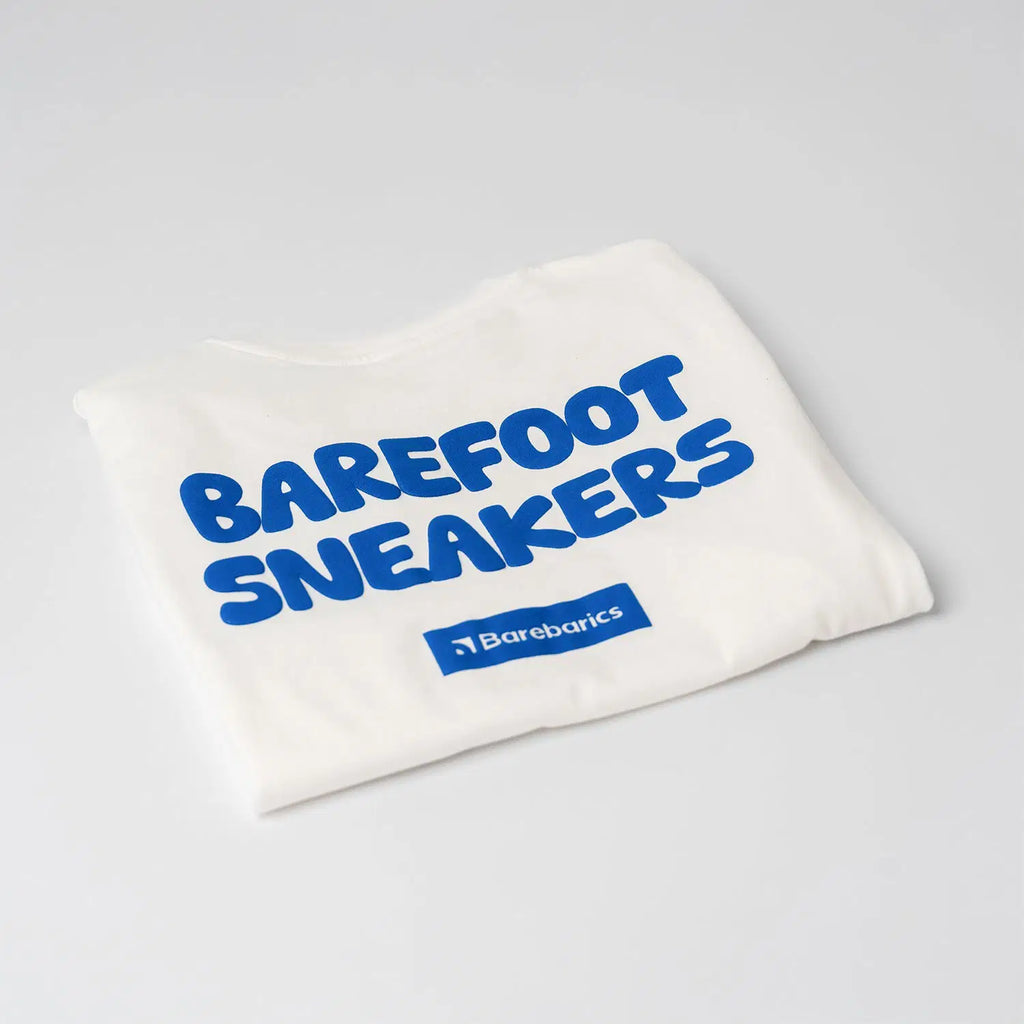 Unisex T-shirt Barebarics BoldTee - Off - White - BarefootHub - UK Barefoot Shoes