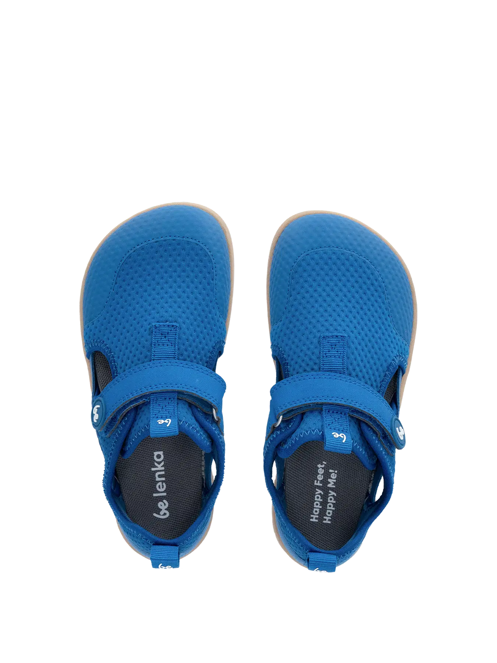 Kids barefoot sandals Zest Preschool - Blue