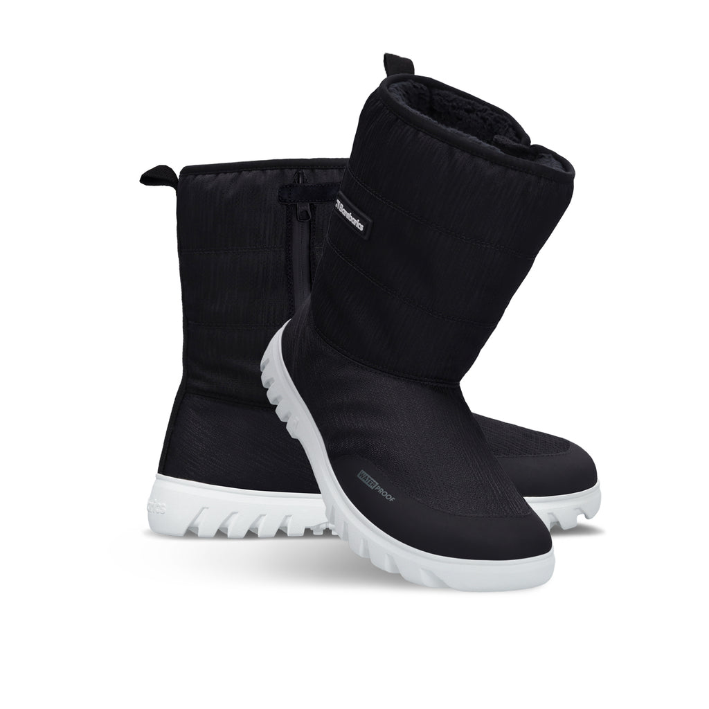 Barfuß-Winterstiefel Barebarics PolarStride – Schwarz