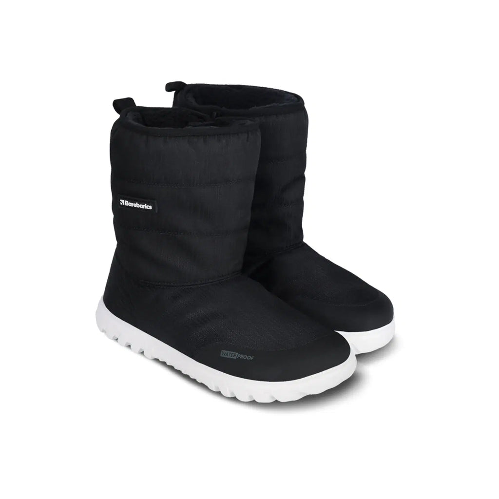 Barefoot Winter Boots Barebarics PolarStride - Black
