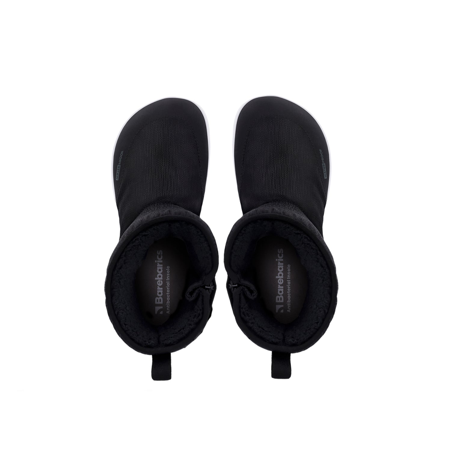 Barfuß-Winterstiefel Barebarics PolarStride – Schwarz