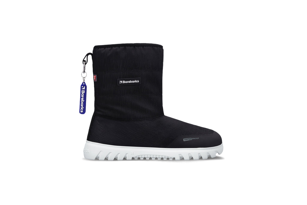 Barfuß-Winterstiefel Barebarics PolarStride – Schwarz