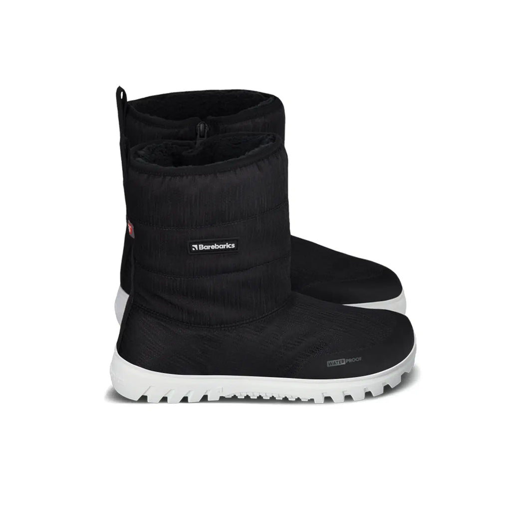 Barefoot Winter Boots Barebarics PolarStride - Black