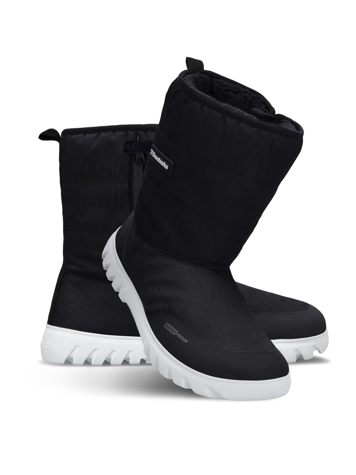 Barefoot Winter Boots Barebarics PolarStride - Black
