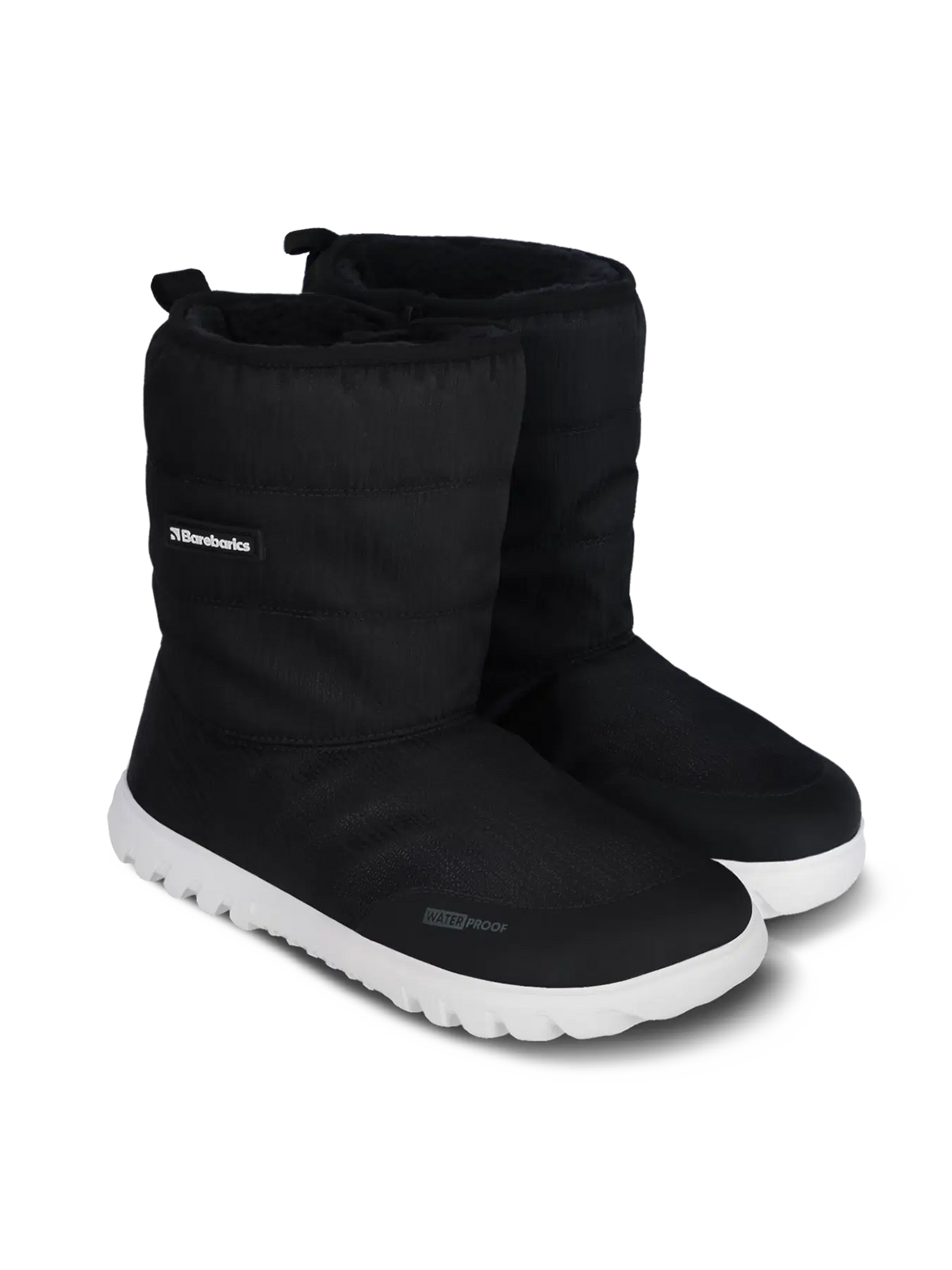Barefoot Winter Boots Barebarics PolarStride - Black