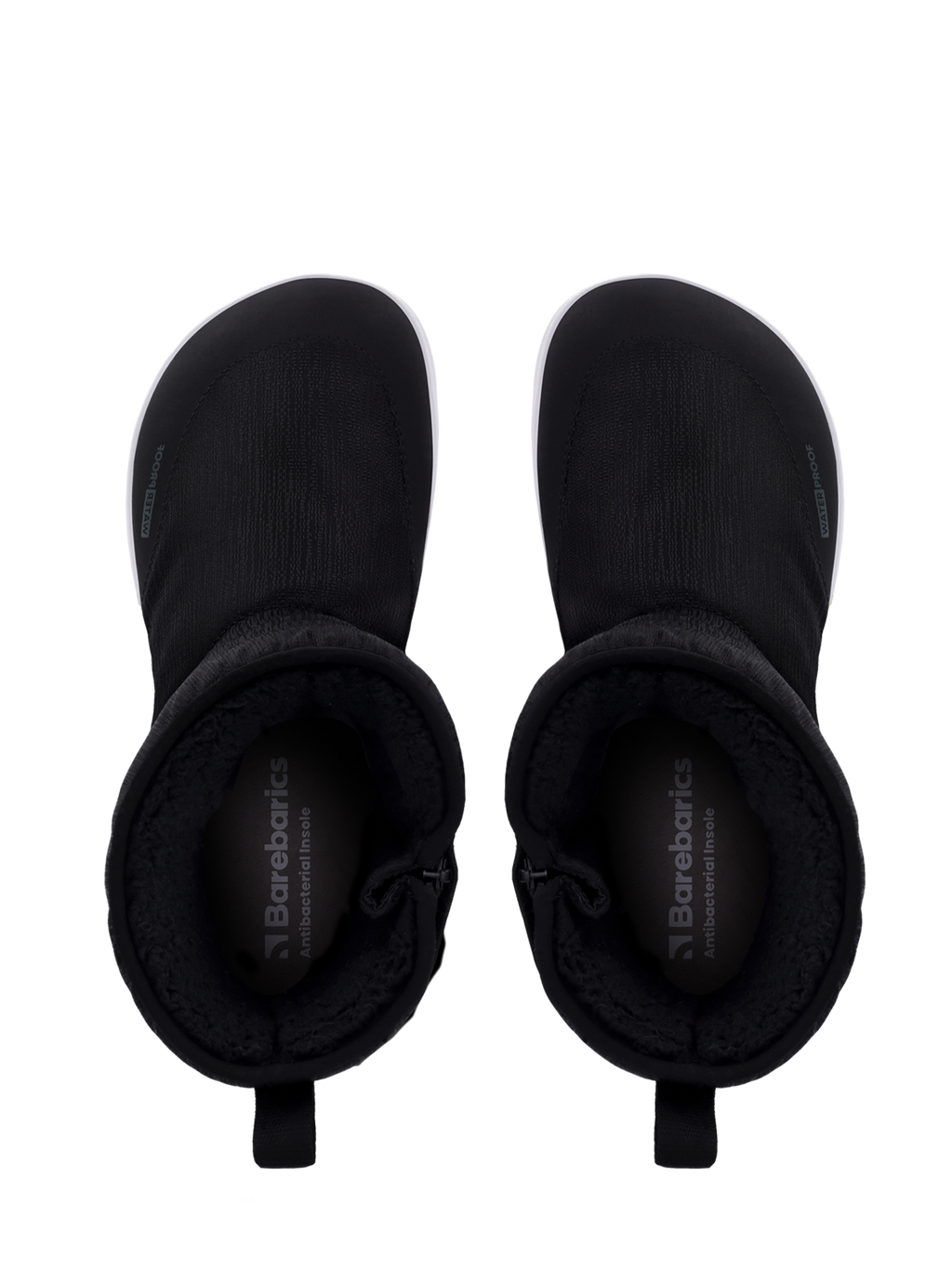 Barfuß-Winterstiefel Barebarics PolarStride – Schwarz