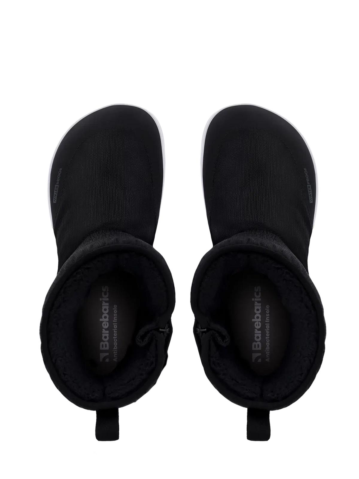 Barefoot Winter Boots Barebarics PolarStride - Black