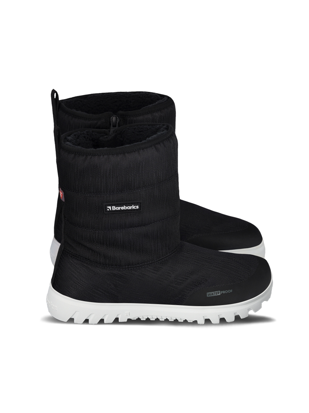 Barfuß-Winterstiefel Barebarics PolarStride – Schwarz