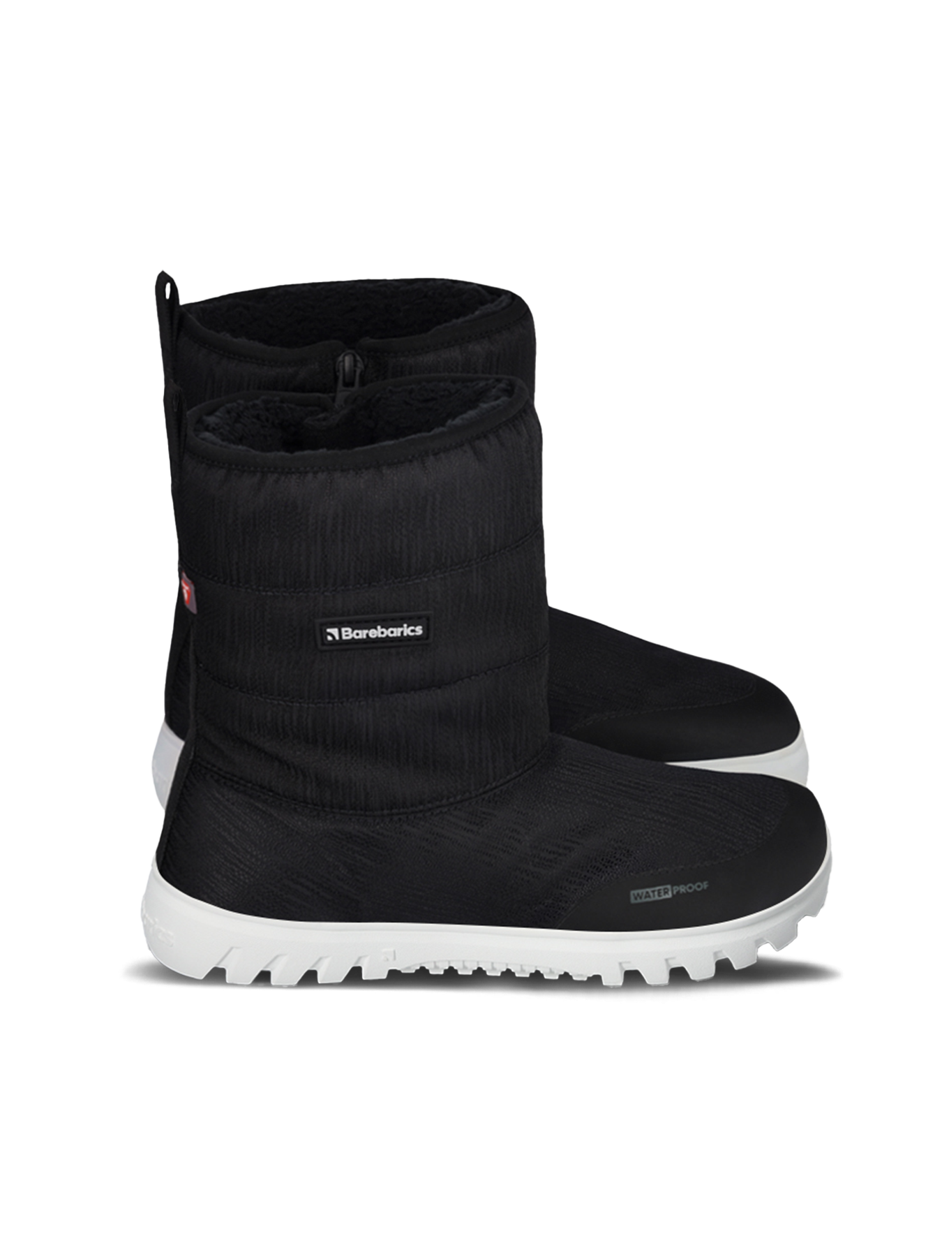 Barfuß-Winterstiefel Barebarics PolarStride – Schwarz