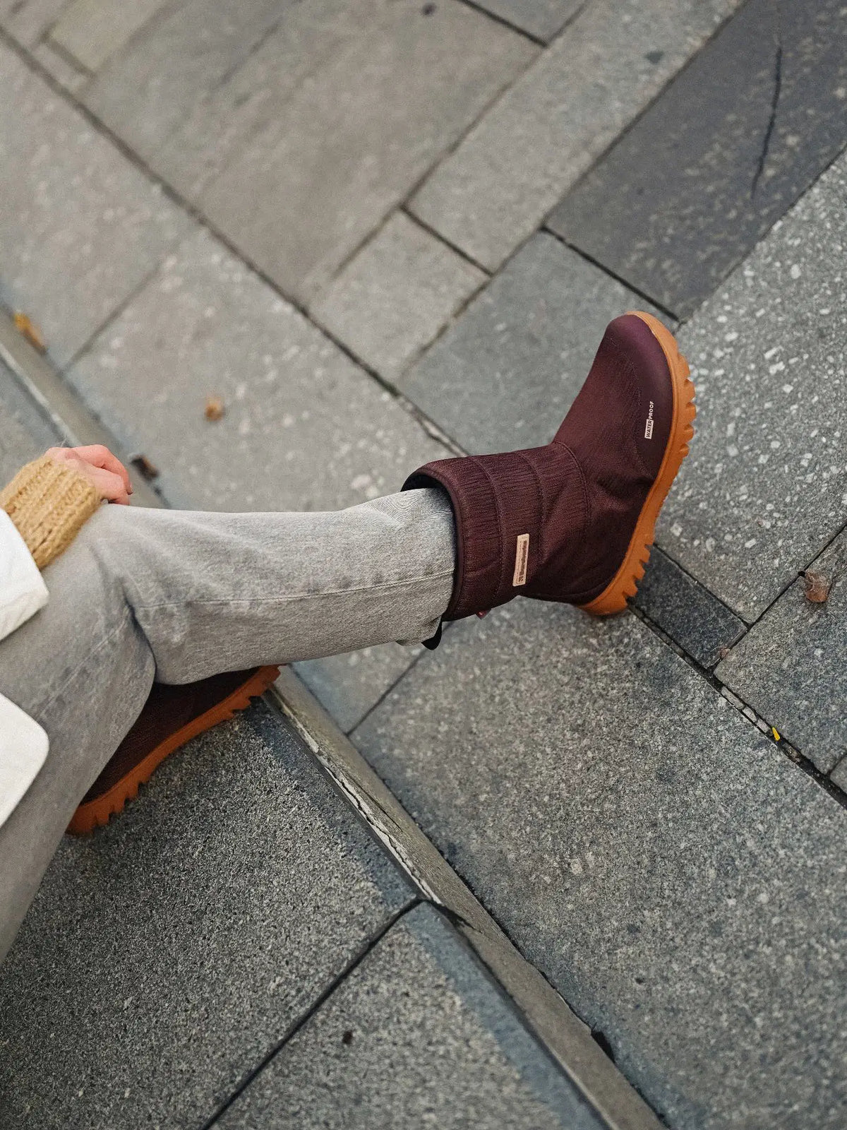 Barefoot Winter Boots Barebarics PolarStride - Copper Brown