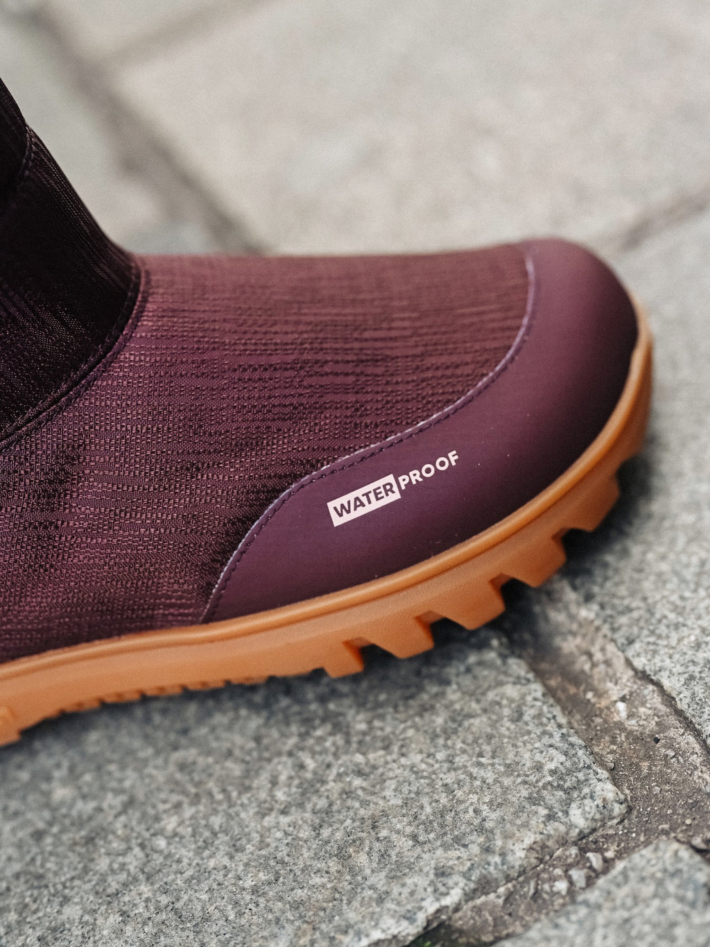Barfuß-Winterstiefel Barebarics PolarStride – Kupferbraun