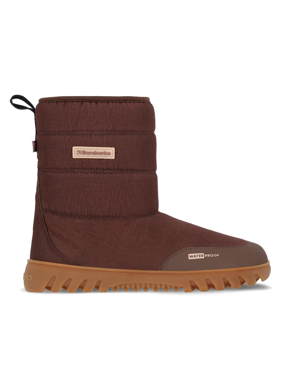 Barefoot Winter Boots Barebarics PolarStride - Copper Brown