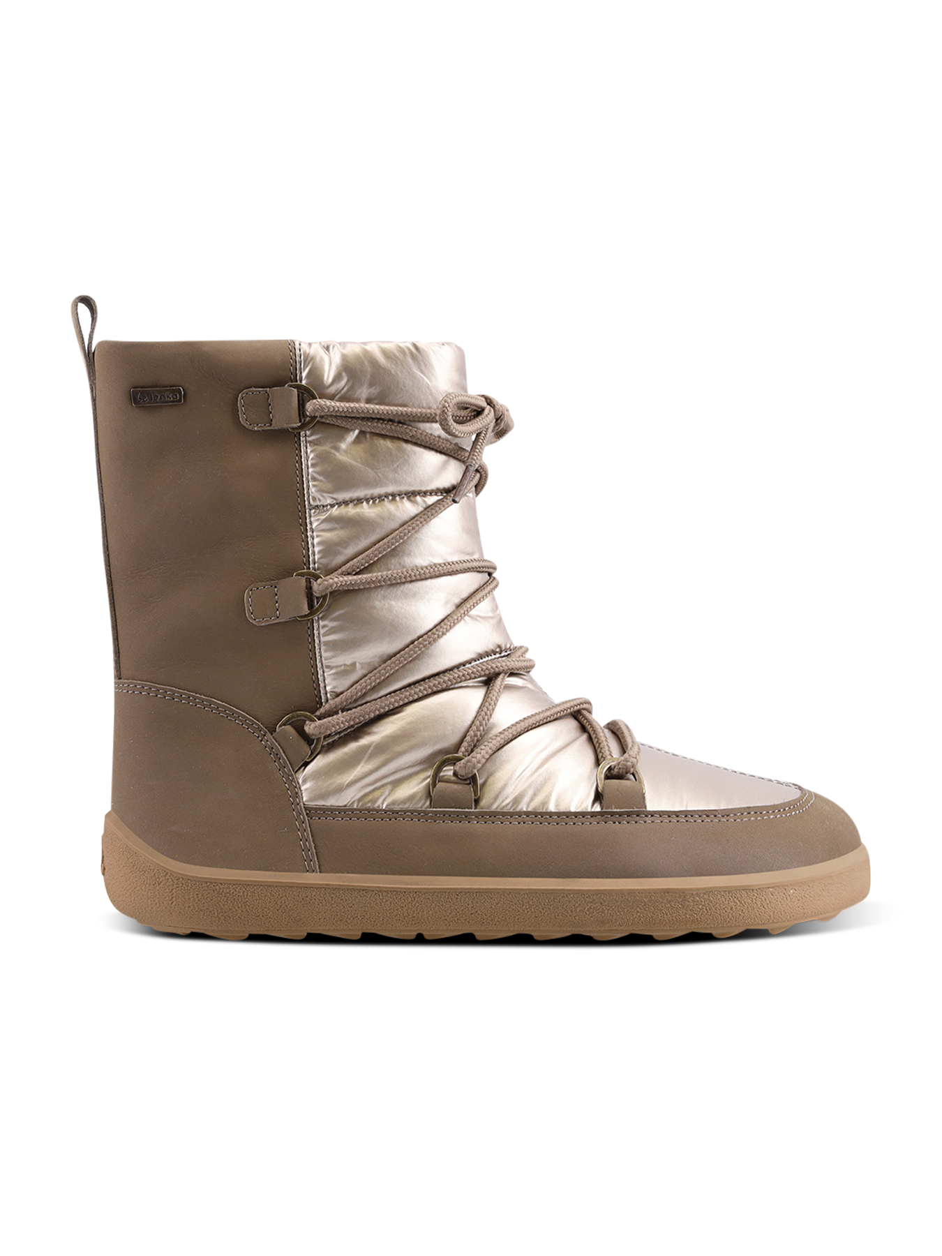 Winter-Barfußschuhe Be Lenka Snowfox Damen - Champagne & Braun