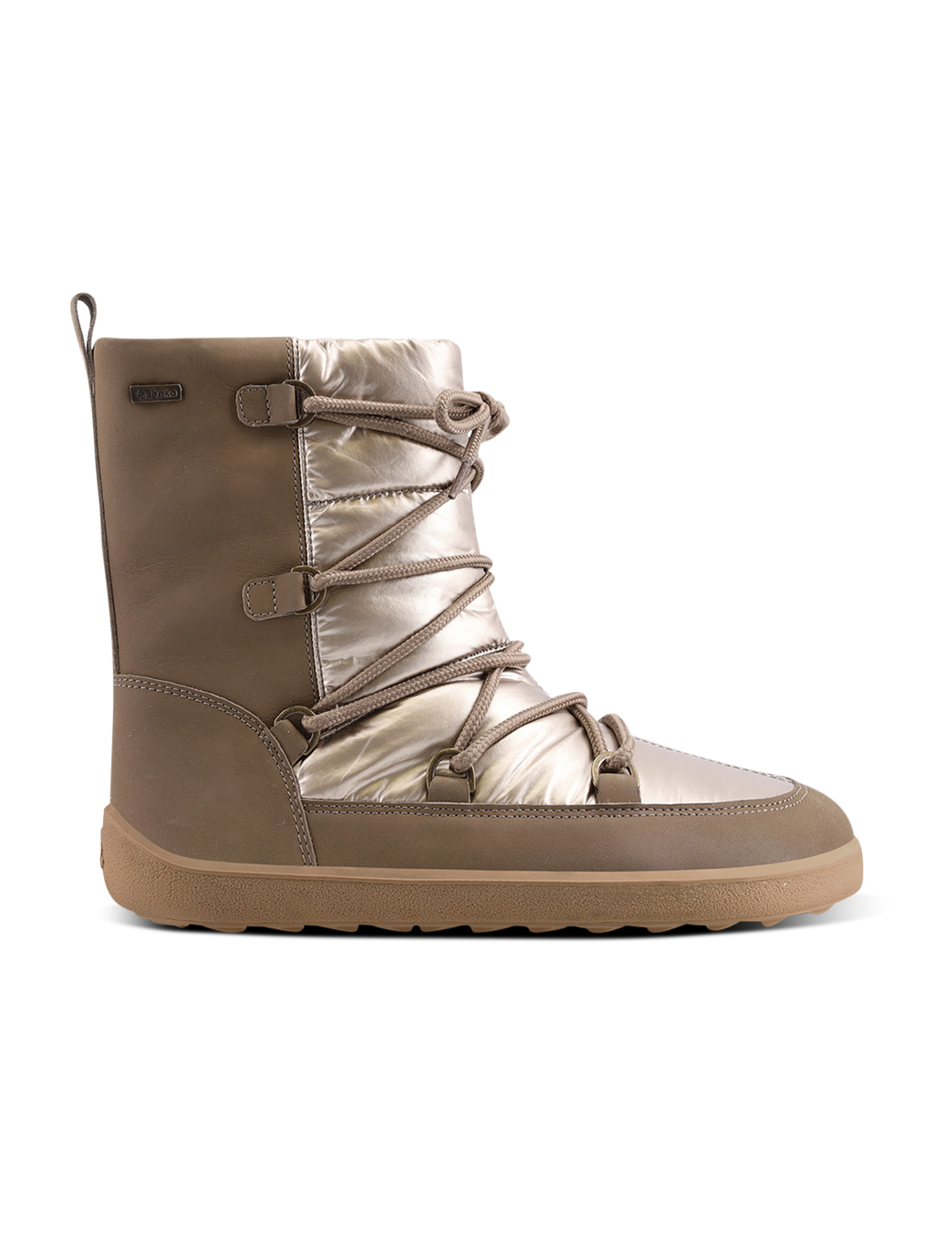 Winter-Barfußschuhe Be Lenka Snowfox Damen - Champagne & Braun