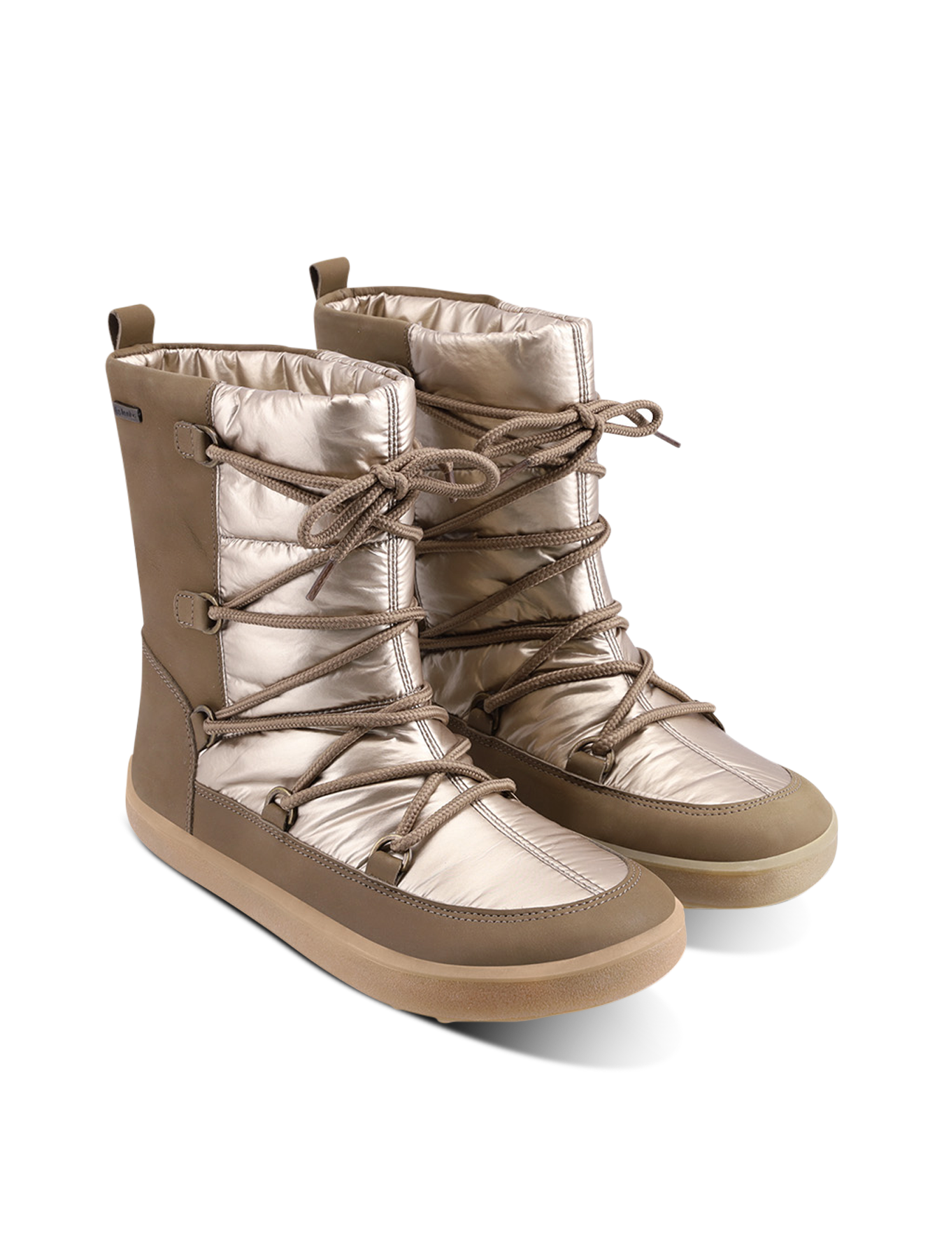 Winter-Barfußschuhe Be Lenka Snowfox Damen - Champagne & Braun
