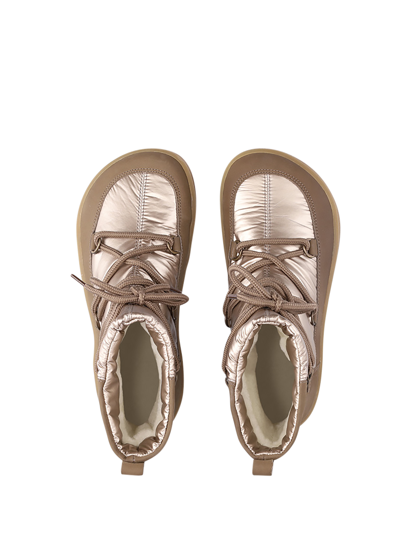 Winter-Barfußschuhe Be Lenka Snowfox Damen - Champagne & Braun