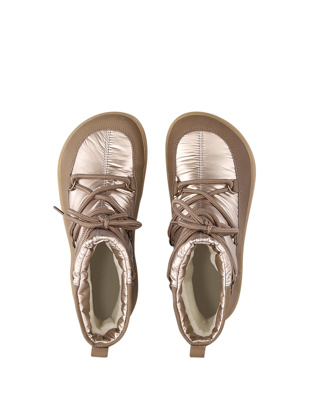 Winter-Barfußschuhe Be Lenka Snowfox Damen - Champagne & Braun
