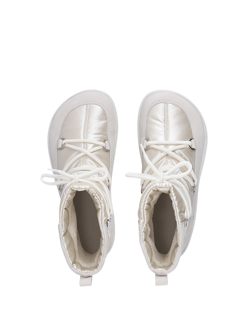 Winter Barfußschuhe Be Lenka Snowfox Damen - Pearl White