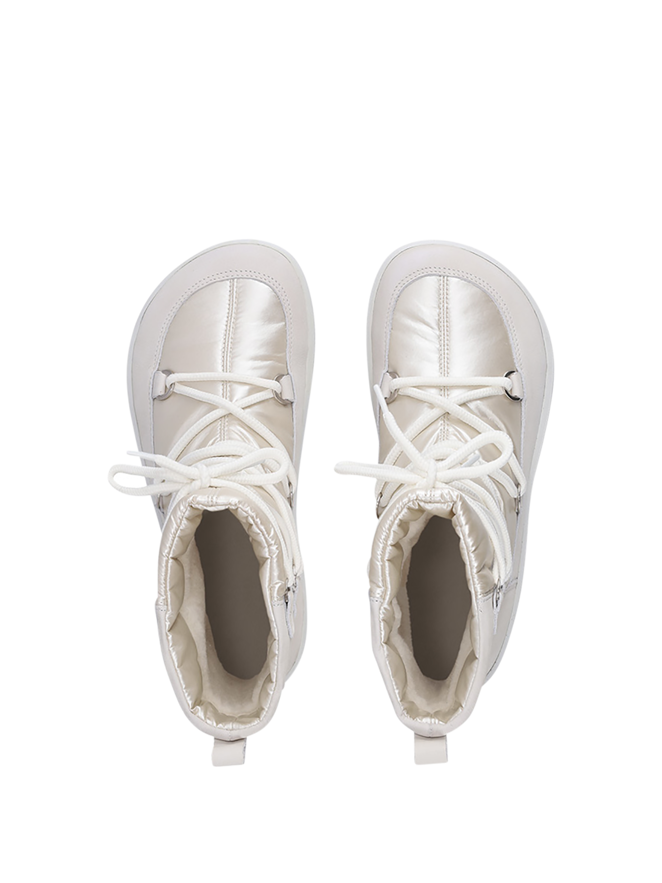 Winter Barfußschuhe Be Lenka Snowfox Damen - Pearl White