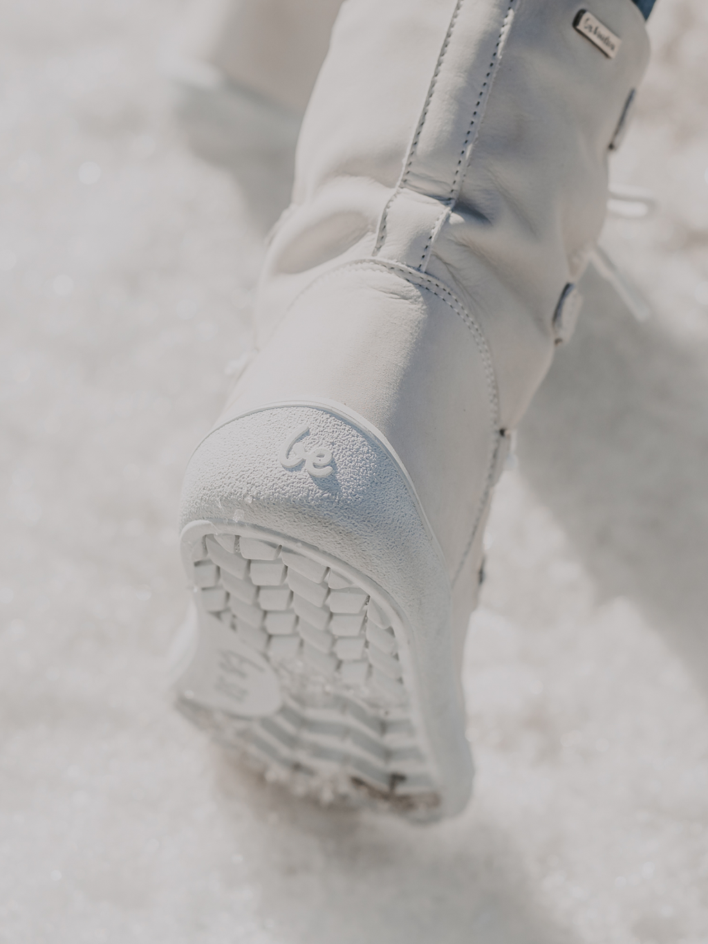 Winter Barfußschuhe Be Lenka Snowfox Damen - Pearl White