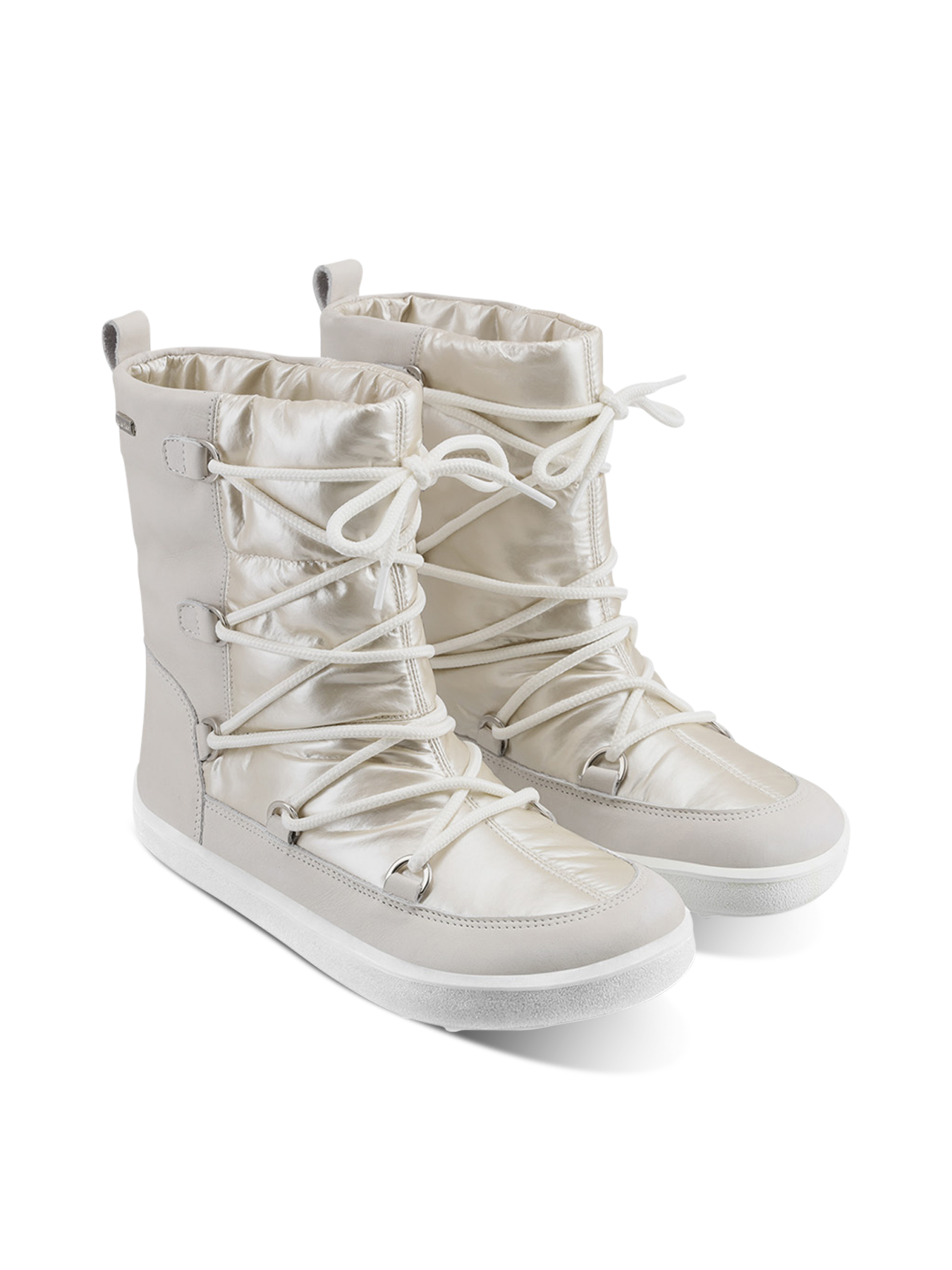 Winter Barfußschuhe Be Lenka Snowfox Damen - Pearl White