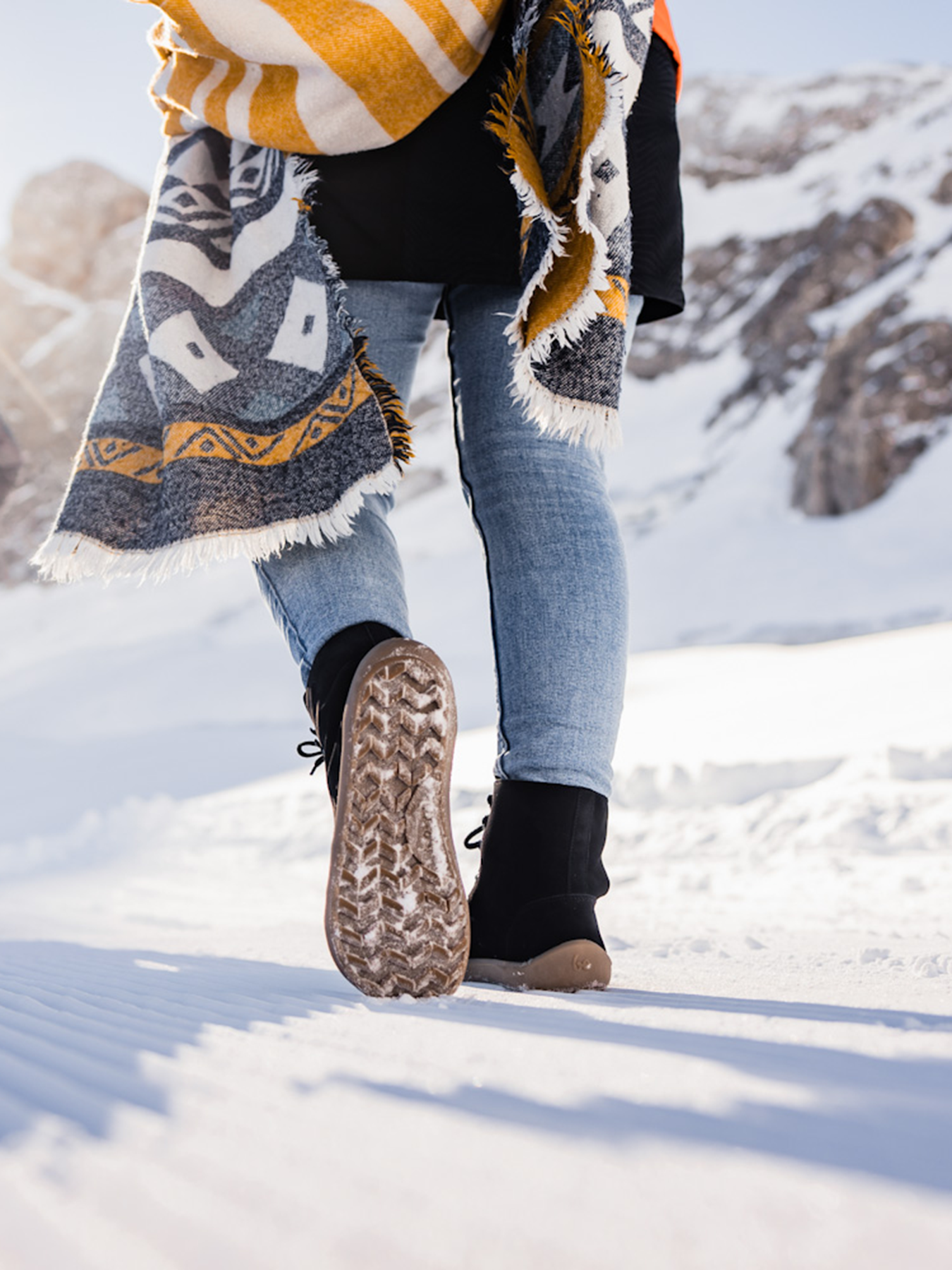 Winter Barfußschuhe Be Lenka Winter 3.0 - Matt Schwarz