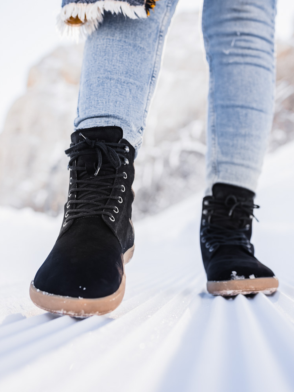 Winter Barfußschuhe Be Lenka Winter 3.0 - Matt Schwarz