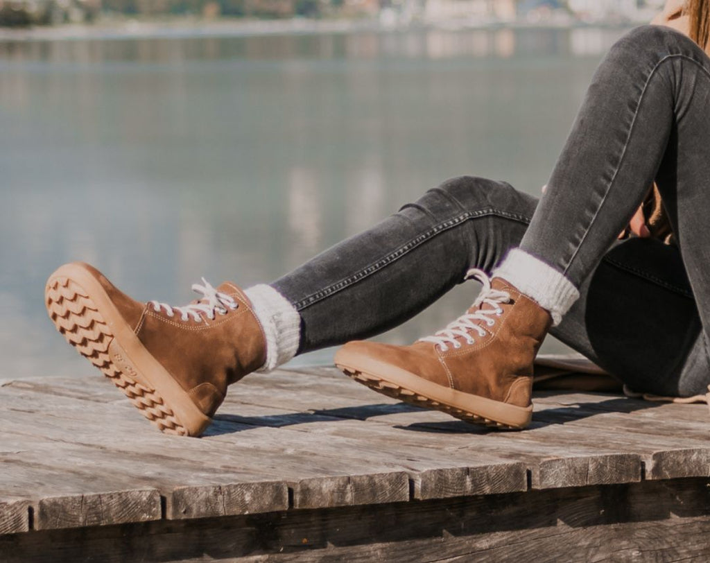 Winter Barfußschuhe Be Lenka Winter 3.0 - Walnussbraun