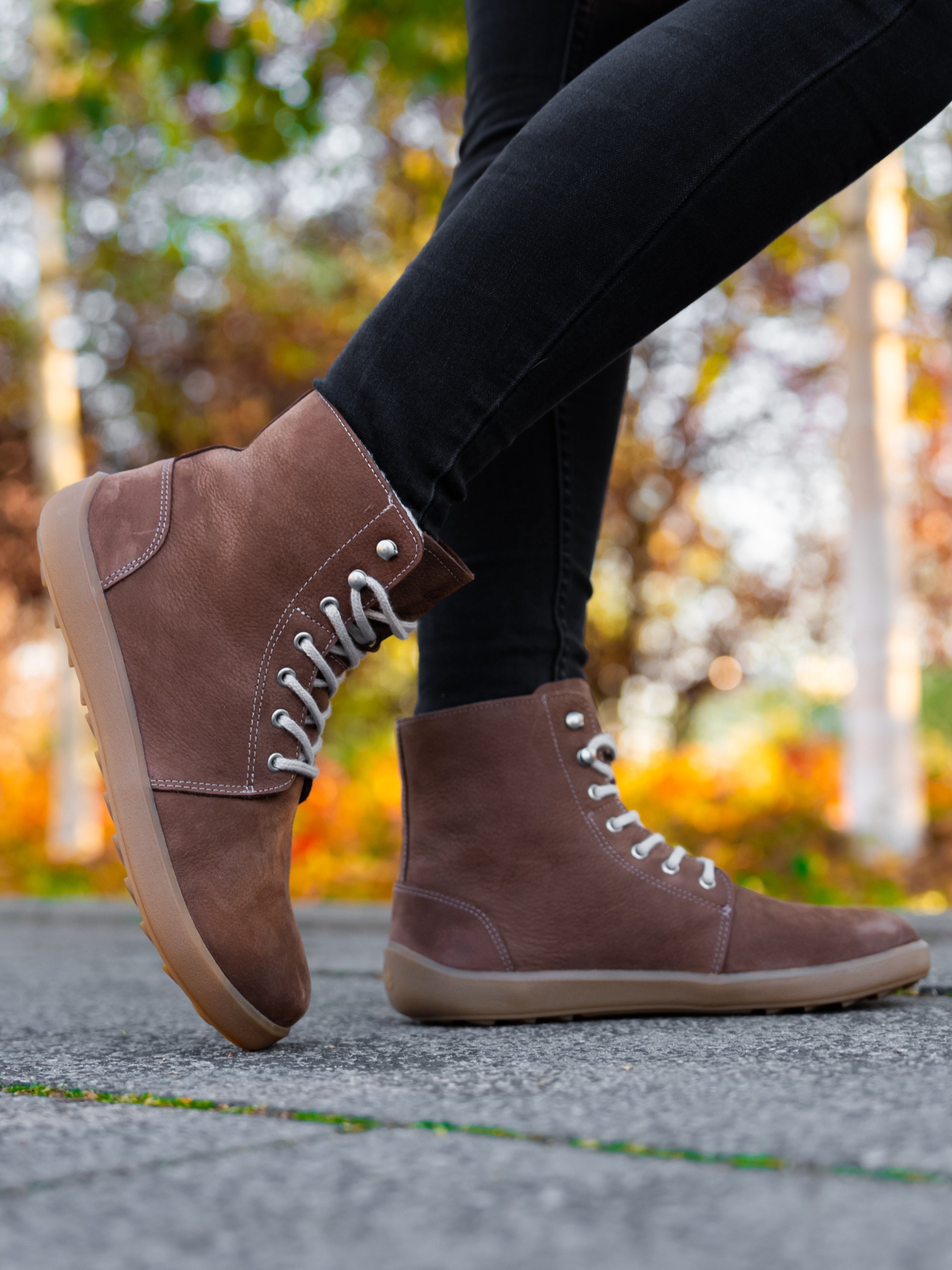 Winter Barfußschuhe Be Lenka Winter 3.0 - Walnussbraun